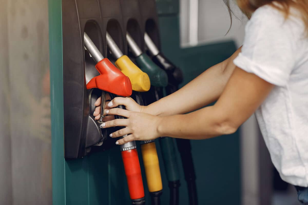 Tanqueiros: imagem de uma bomba de combustível