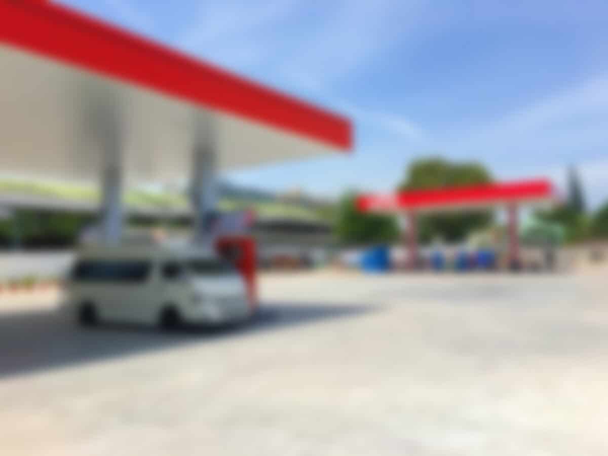 Franquia de posto de gasolina: imagem de um posto de combustíveis