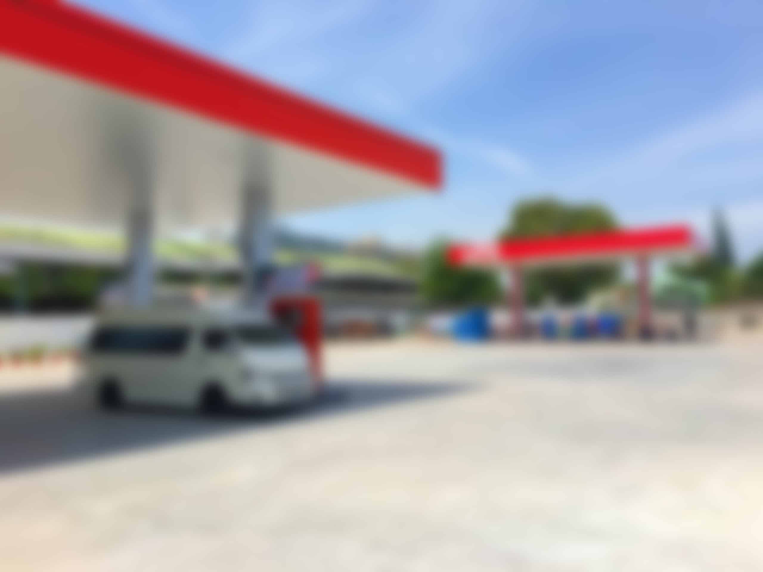 Franquia de posto de gasolina: imagem de um posto de combustíveis