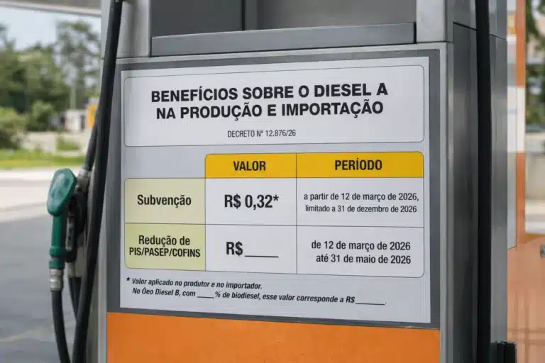 Governo Federal obriga Postos a Exibir Placa com detalhes de Reduções Tributárias