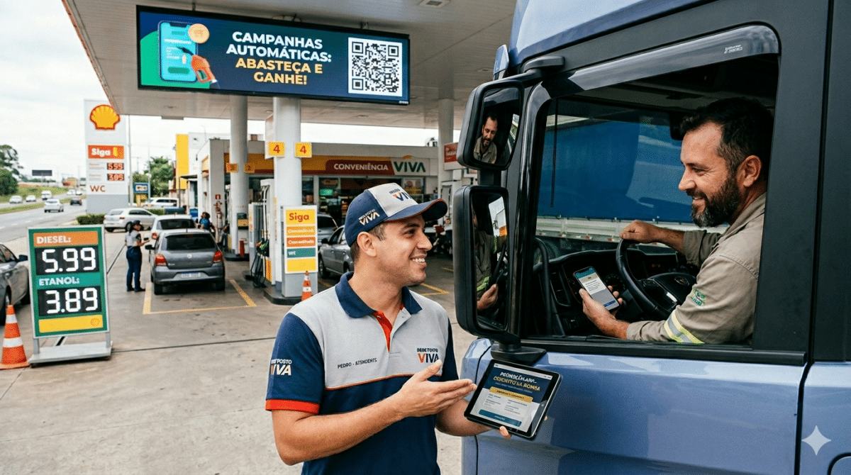 Como se comunicar com os motoristas do seu posto e vender mais com campanhas automáticas