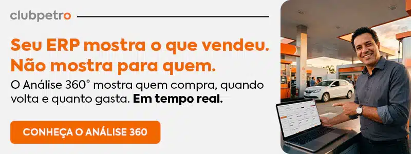 Seu ERP mostra o que vendeu. Não mostra para quem. O Análise 360° mostra quem compra, quando volta e quanto gasta. Em tempo real. Conheça o Análise 360.